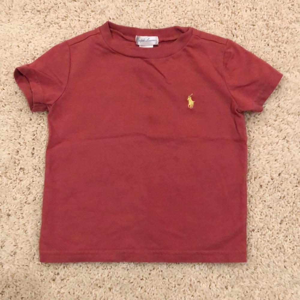 Ralph Lauren boys’ 18M embroidered logo tee